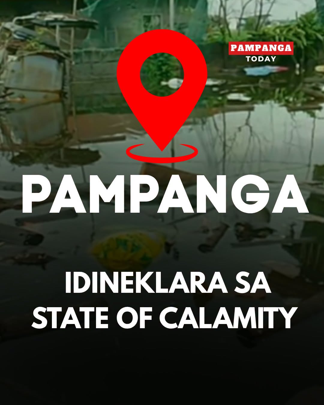 𝗣𝗨𝗕𝗟𝗜𝗖 𝗔𝗗𝗩𝗜𝗦𝗢𝗥𝗬: 𝗣𝗔𝗠𝗣𝗔𝗡𝗚𝗔 𝗣𝗟𝗔𝗖𝗘𝗗 𝗨𝗡𝗗𝗘𝗥 𝗦𝗧𝗔𝗧𝗘 𝗢𝗙 𝗖𝗔𝗟𝗔𝗠𝗜𝗧𝗬